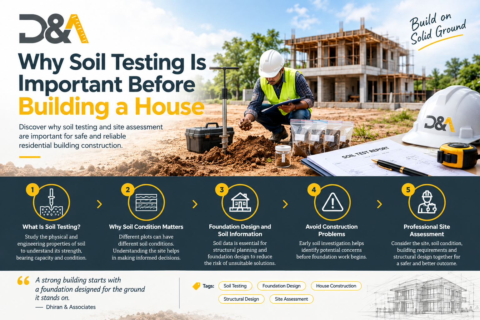 Why Soil Testing Is Important Before Building a House